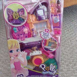 New MATTEL Polly Pocket Sparkle Stage Bow